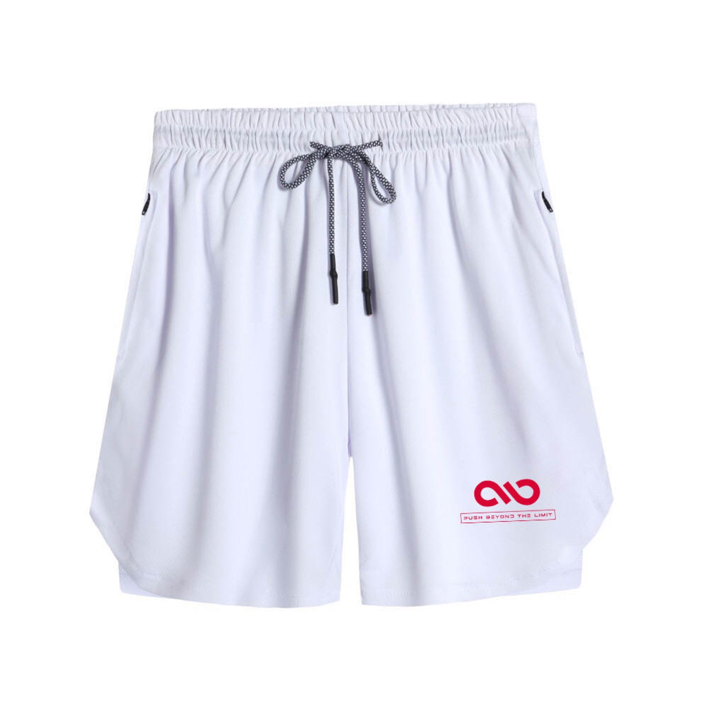 Limitless 2 in 1 Shorts - Extra Large / White (Adult Size)