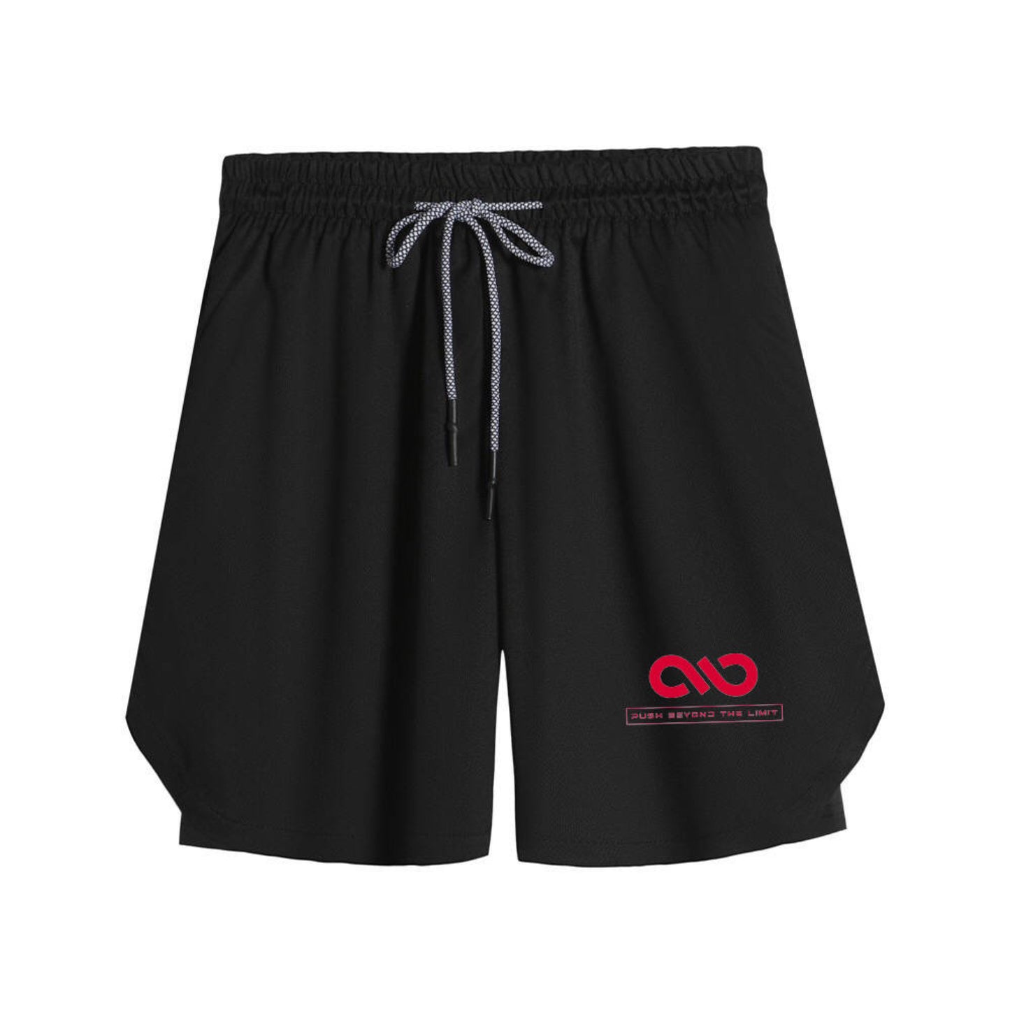 Limitless 2 in 1 Shorts - Extra Large / Black (Adult Size)